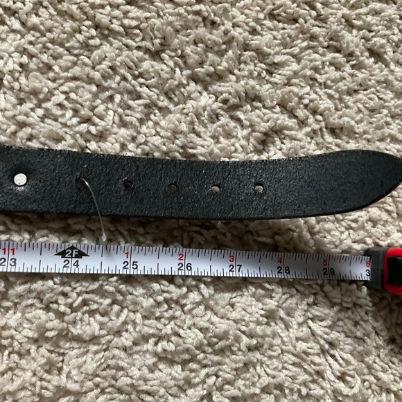 ISABEL MARANT DERN LEATHER BELT. SIZE S. BLACK. - Picture 7 of 8